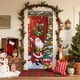 thumbnail image 4 of Decoración navideña para puerta de 6,66 x 2,99 pies, con Papá Noel como regalo, ideal para fiestas navideñas., 4 of 5