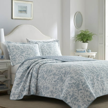 Laura Ashley Amberley Reversible Quilt Set