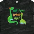 thumbnail image 4 of Inktastic My Yaya Loves Me Grandson Dinosaur Boys Toddler T-Shirt, 4 of 5
