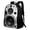 White, variant on Camouflage Speaker-Print Laptop Backpack for Teens and Adults, Large Capacity Music-Themed Daypack with Padded Straps for Campus, College, Travel, Daily Commute, Lightweight, White, By Cosmug