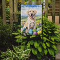 thumbnail image 2 of Yellow Labrador Retriever Easter Egg Hunt Garden Flag 11.25 in x 15.5 in, 2 of 5