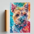thumbnail image 2 of Norfolk Terrier Dog Poster Wall Art for Bedroom Living Room Funny Graffiti Dog Picture Cool Dog Decor Wall Art, 2 of 6