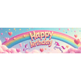 thumbnail image 4 of Colorful Number 28 Happy Birthday Balloons Celebration Banner Backdrop Party Supplies Decoration Background Photography Props, 4 of 4