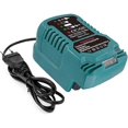 thumbnail image 2 of Charger for Bosch Professional 18 V battery system GBA 18 V with LED display, quick charger compatible with Bosch 18 V BAT6, 2 of 5