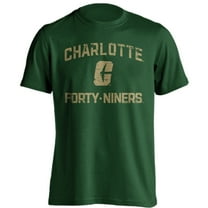 University of North Carolina Charlotte 49ers UNCC Distressed Retro Short Sleeve T-Shirt