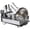 Gray, variant on Low Profile Carbon Steel Dishrack, one size, Charcoal