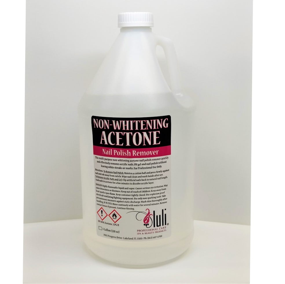 Luli Pure Acetone Nail Polish Remover (NonWhitening 1 Gallon