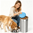 ACDANC 2026 New 4 Pack Pet Food Can Lids-Covers for Cat and Dog Pet ...