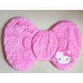 thumbnail image 2 of KT Cat bow-shaped floor mat, cute KT Cat non-slip bath carpet, soft absorbable door mat for bathroom, bedroom, living room, 2 of 8