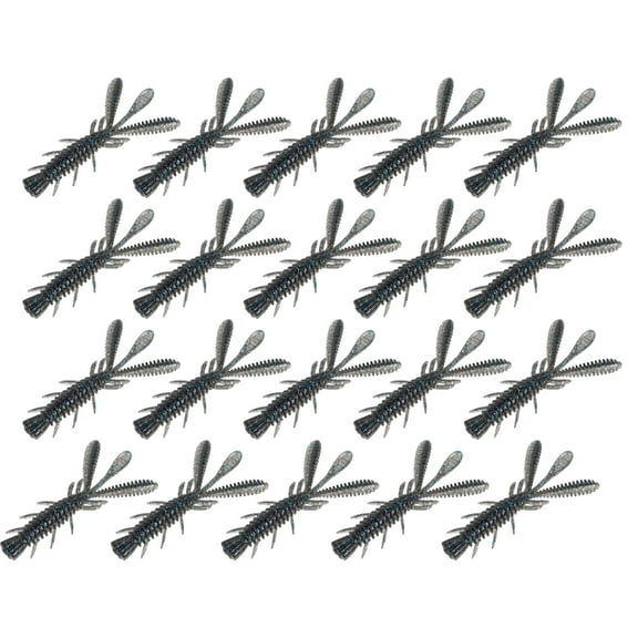20PCS Soft Crawfish Baits Artificial Baits Floating Shrimp Lobsters Baits Crayfishs Lure Swimbait Simulation Baits