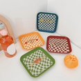 thumbnail image 2 of 4Pcs Spit Bone Disk, Food Residue Snack Pan Small Mini Spit Bone Dish Plastic Household for Home Kitchen, 2 of 8