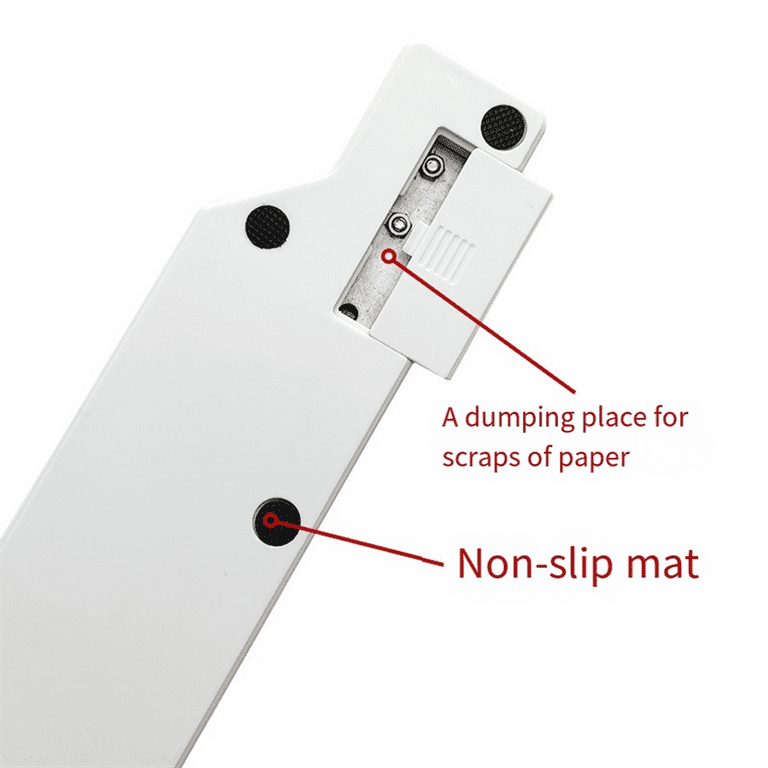 IT30INS Chris-Wang Adjustable White 4-Hole Paper Punch Puncher for Binder  Planner Inserts - 10 Sheet Capacity - 6mm Hole Diameter 