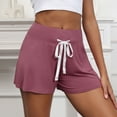 thumbnail image 6 of Chbgutlmr Women Pajama Shorts Comfy Lounge Bottom High Rise Drawstring Sleepwear Shorts Casual Comfy Summer Shorts, 6 of 6