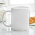 thumbnail image 4 of CafePress - Teach Peace Mugs - 20 Oz White Ceramic Mega Mug, 4 of 5