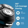 thumbnail image 6 of 6-Pack SH30/52 Replacement Heads for Philips Shaver 1000,2000,3000 and 5000 Series,Powerful Performance, Self-Sharpening, 6 of 6