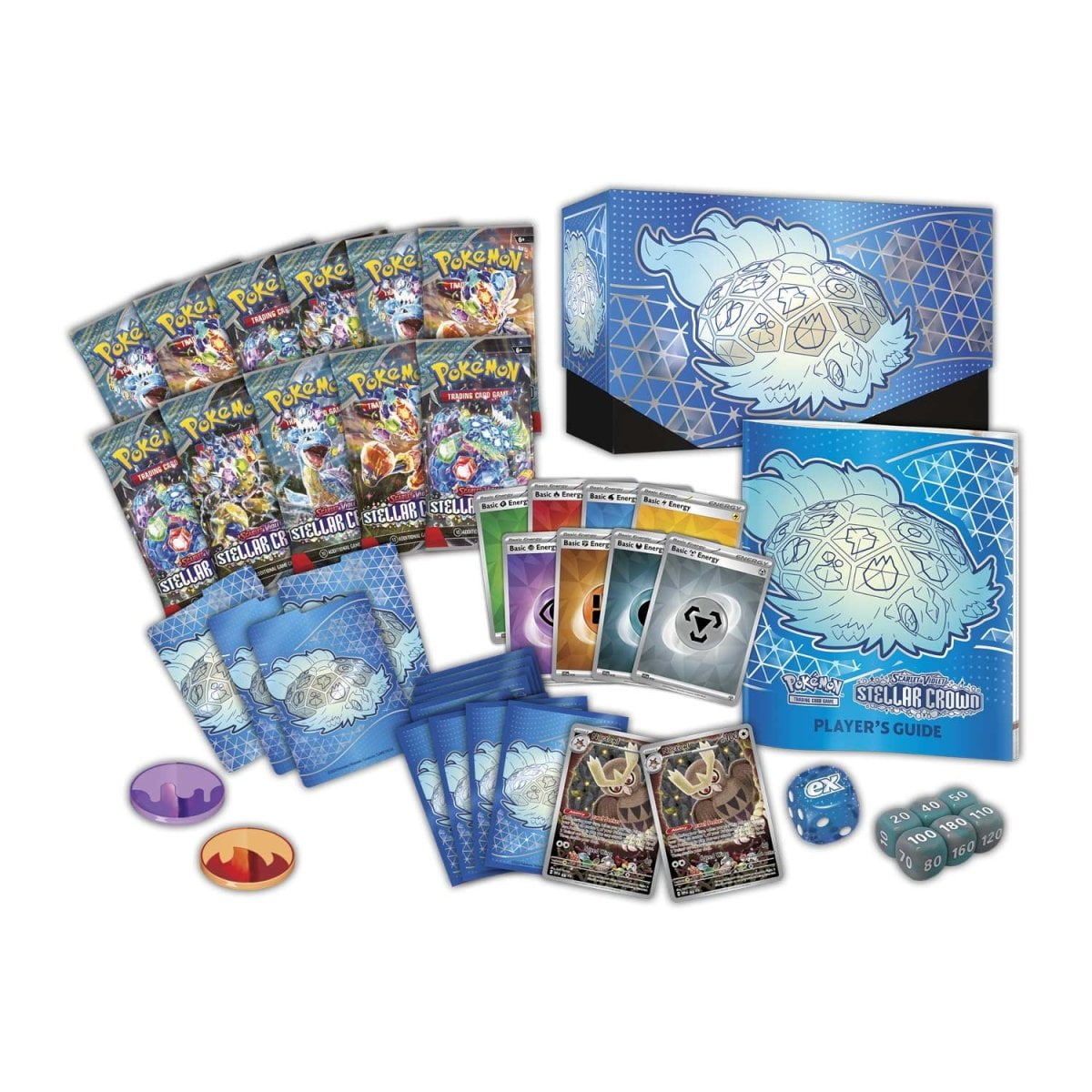 Pokemon TCG: Scarlet & Violet -Stellar Crown-Pokemon Center- Elite Trainer Box