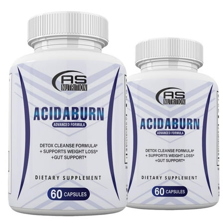(2 Pack) Acidaburn Advance Formula, Acidaburn Pills for Men and Women, 120 Capsules