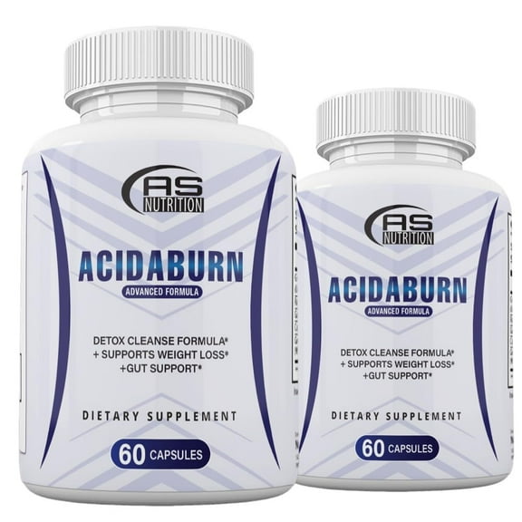 (2 Pack) Acidaburn Advance Formula, Acidaburn Pills for Men and Women, 120 Capsules