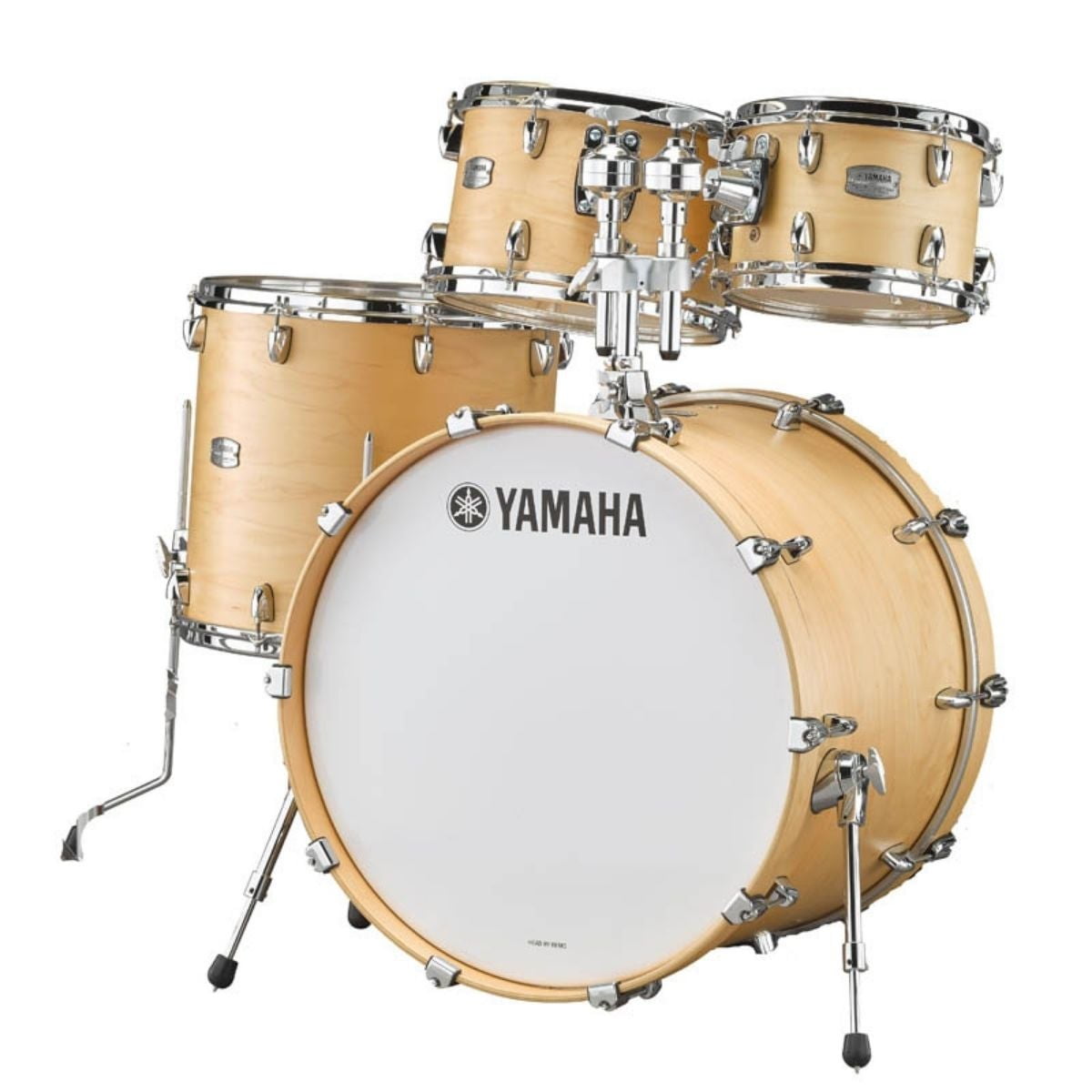 Yamaha Tour Custom Maple 4-Piece Shell Pack With 22" Bass Drum Butterscotch Satin