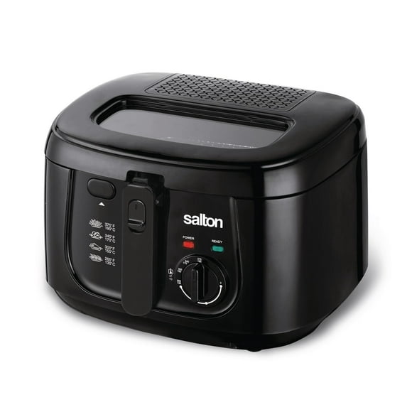 Salton Cool Touch Deep Fryer 2.5L, 1500W, DF1240BK