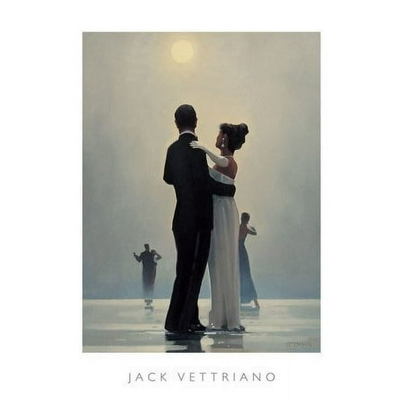 Jack Vettriano Dance Me To The End Of Love Art Print Poste Unframed 12x18inch(30x45cm)