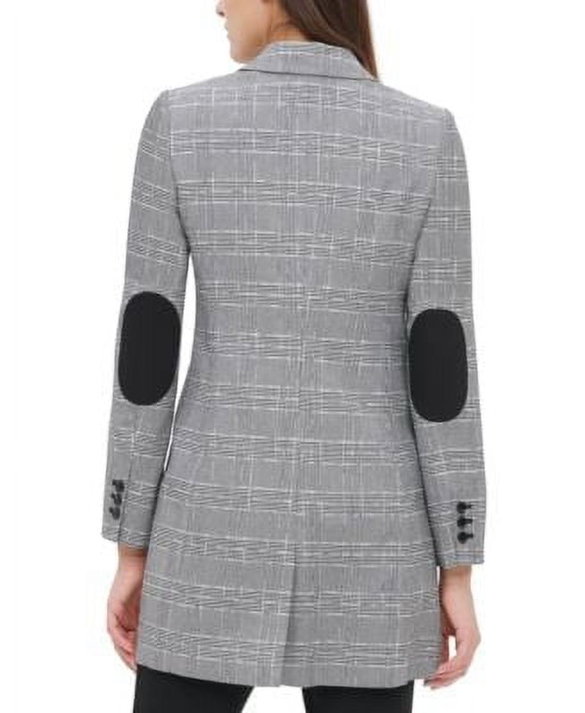 tommy hilfiger womens plaid blazer