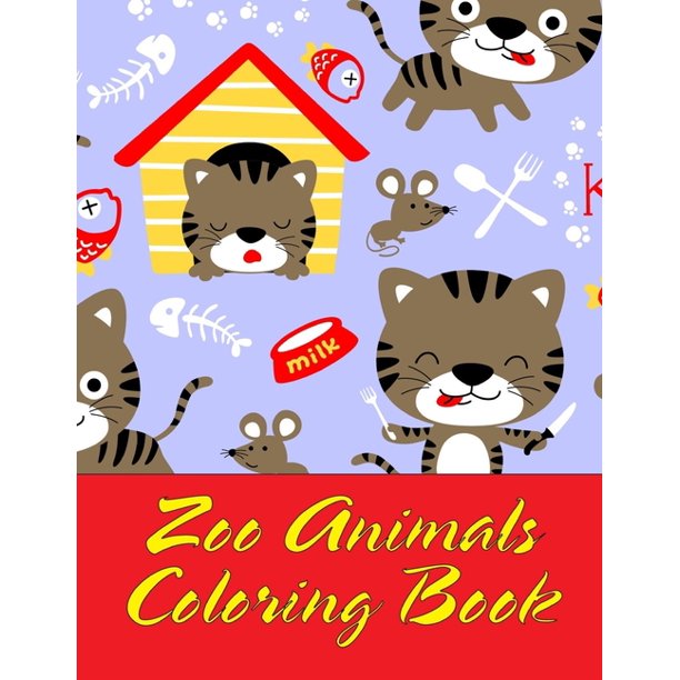 Download Zoo Animals Coloring Book : Life Of The Wild, A Whimsical ...