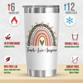 thumbnail image 2 of Teacher Appreciation Gifts For Women, Birthday, Graduation, Christmas, Thanksgiving Gifts For Teacher, New Teacher Graduation Gifts Ideas, Thank You Tumbler Gift, 20 Oz Stainless Steel Tumbler, 2 of 6