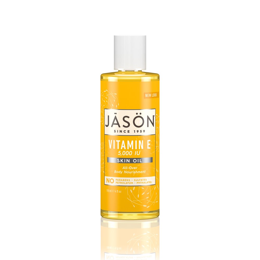 JASON Vitamin E 5,000 IU Skin Oil, All Over Body Nourishment, 4 oz