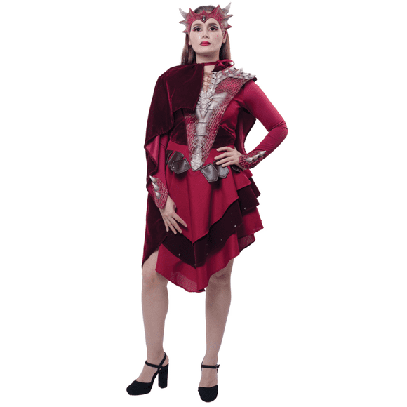 Disfraz Guerrera Dragón Mujer Fantasía Medieval