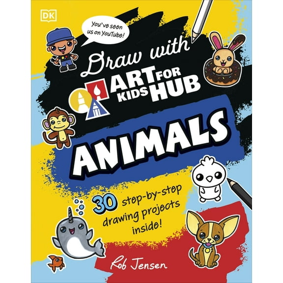 Draw with Art for Kids Hub Animals, (Paperback)