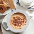 thumbnail image 4 of Anillo de taza para hornear de acero inoxidable, cubierta de borde de taza de leche, junta de borde de taza de café de mano, 2 uds., 4 of 7