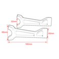 thumbnail image 2 of Elevadores altos para manillar de motocicleta, 2 unidades, 1250 S PA1250, duradero, mejora la comodidad, aleación de aluminio CNC Baoblaze Torretas altas para motocicleta, 2 of 7