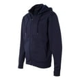 thumbnail image 2 of Independent Men's Heavyweight Poly-Tech Zip Hood - Independent Trading Company, 2 of 5
