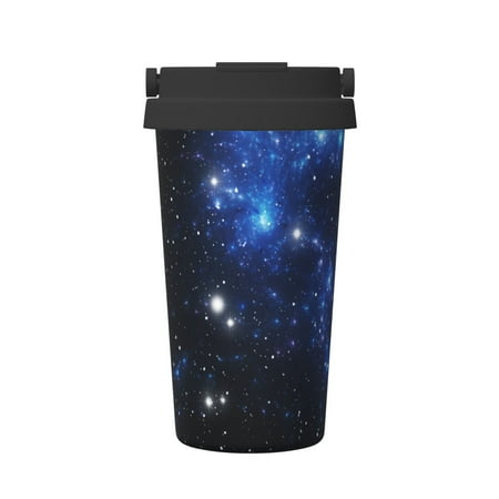 

Insulated Coffee Mug With Lid Outer Space Star Insulated Tumbler Stainless Steel Coffee Travel Mug With Lid Hot Beverage And Cold Vacuum Portable Thermal Cup Gifts