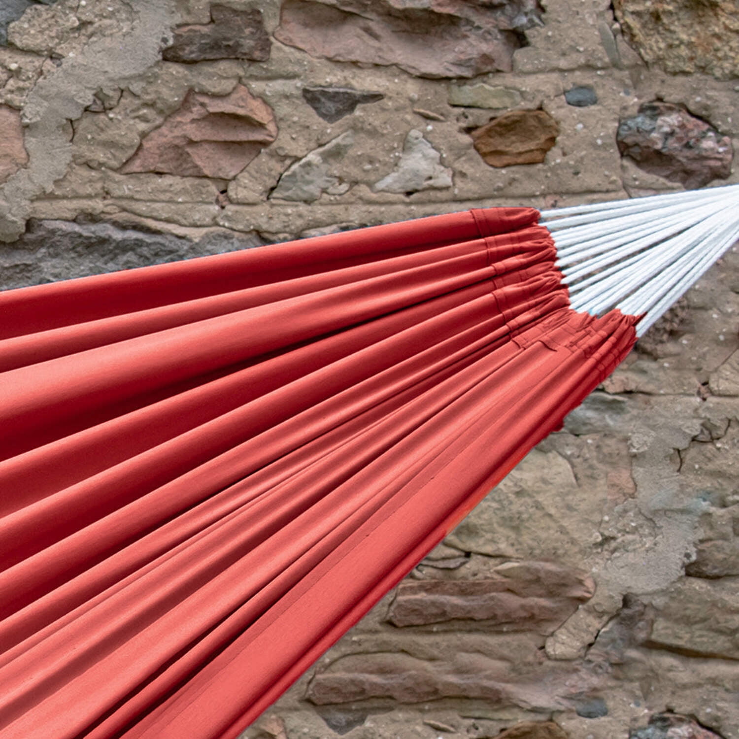 Vivere Brazilian Double Sunbrella® Hammock - Coral
