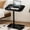Black, variant on PinkSheep Small Side Table End Table Accent Table Tray Table for Bedroom Living Room, White