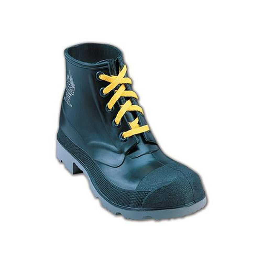 Bata Shoe Onguard Industries Size 9 Black 6�� PVC