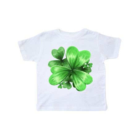

Inktastic Painted Clover Patch- shamrocks for St. Patricks Day Gift Toddler Boy or Toddler Girl T-Shirt