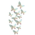 thumbnail image 1 of 3D Butterfly Wall Decor,Butterflies Decorations Sticker,12Pcs 3 Sizes Hollow Mariposas for Party Cake Bedroom Living Room Floor,Simply DIY Murals Decorativas Para Pared, 1 of 3