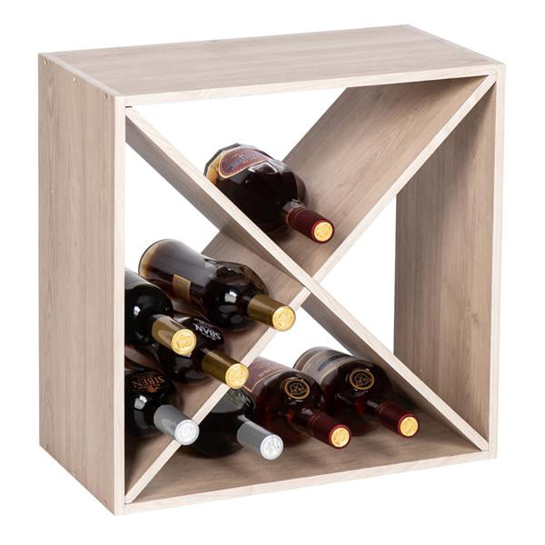 Perfect For The Kitchen Wooden Wine Rack Basement Classic Bar Stackable Modular Rustic Stands And Racks Bamboo Wood. Pantry Cabinets Free Standing Bottles Display Wine Storage Shelf Cellar 