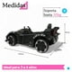 thumbnail image 3 of Montable Eléctrico The Baby Shop - go kart eléctrico, control remoto, 12v, luz, sonido Negro -, 3 of 6