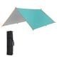 thumbnail image 2 of Tolda ligera para acampar - Refugio solar impermeable y con protección UV, mosca portátil para tienda de campaña, hamaca, picnic, playa, mochilero, 2 of 8