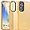 Gold, variant on for Samsung Galaxy A35 5G Case Matte,[Frosted Translucent] Samsung A35 5G Case with [Tempered Glass Screen Protector][Silky Touch][12FT  Grade] Galaxy A35 5G Phone Case (Light Purple)
