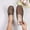 Black, variant on Clear Jelly Mesh Slide Sandals for Women Slip on Closed Toe Flats Sandals Summer Beach Jelly Shoes, Black Size 5.5