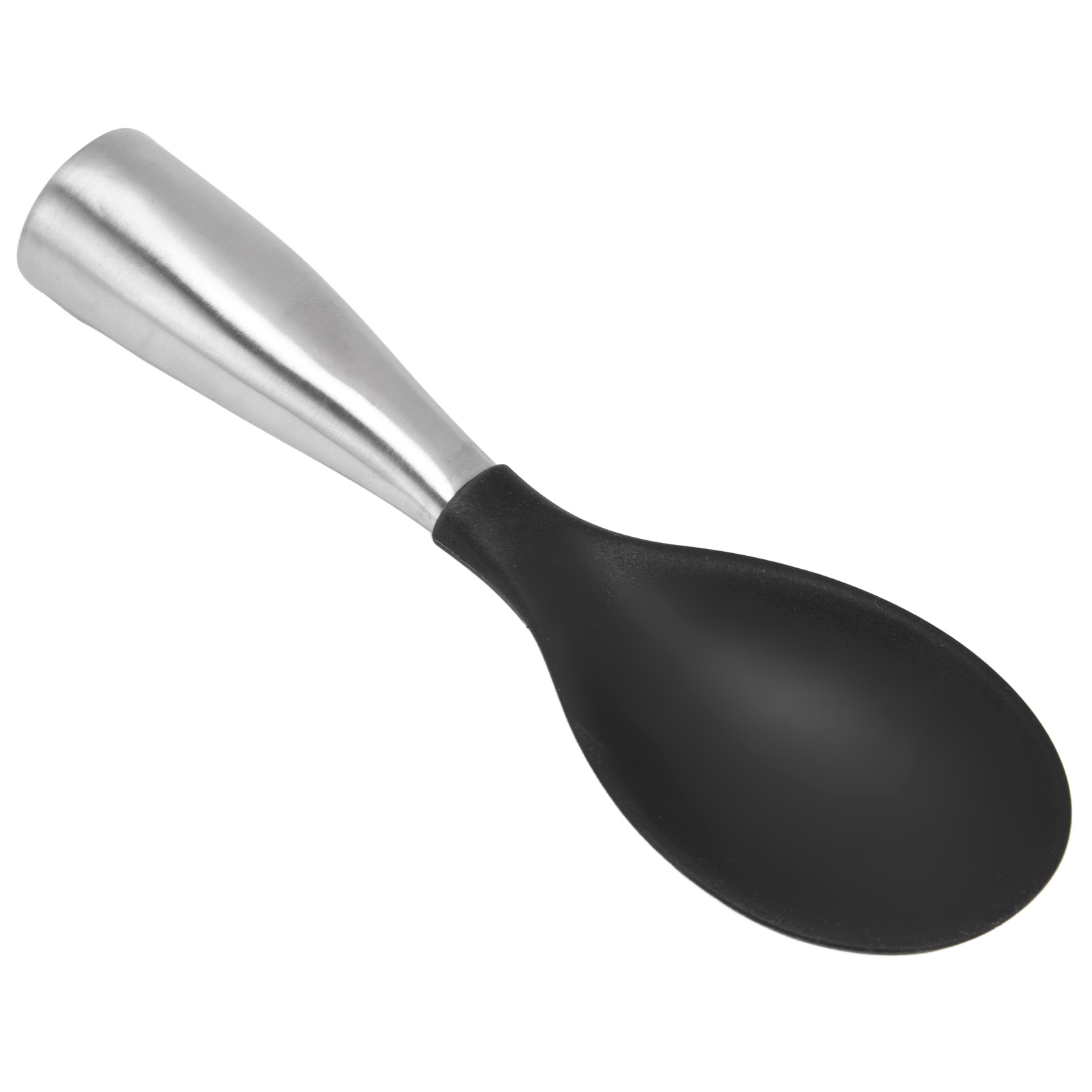 Cuillère à Riz En Verre Avec Poignée Droite - Ustensile De Cuisine Pratique Pour Servir Et Cuisiner (blanc)