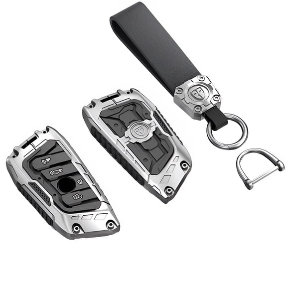Key Fob Cover Compatible with Fit for BMW 2 5 6 7 Series X1 X2 X3 X5 X6 GT Keychain Case Holder Protector