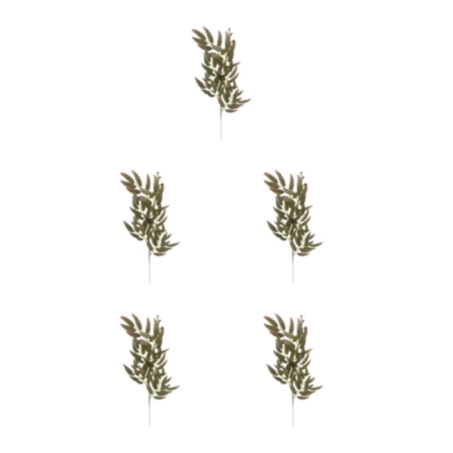 Plantas artificiales Cateissary 10 realistas con hojas de seda