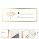 thumbnail image 2 of 2 uds acrílico Wifi signo WiFi contraseña signo acrílico Wifi contraseña signo Wifi signo tablero, 2 of 6