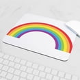 thumbnail image 5 of CafePress - Cool Retro Graphic Rainbow Design Mousepad - Non-slip Rubber Mousepad, Gaming Mouse Pad, 5 of 6